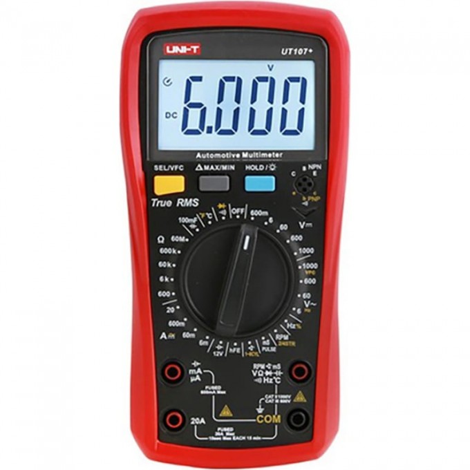 Автомобильный мультиметр UNI-T UT107+ 13-0060